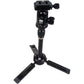 Sirui Aluminum Table Top Tripod with Extendable Center Column, Quick Release Plate and Ball Head Small Mini Vlogging Travel Camera Stand (Black) (3T-35K)