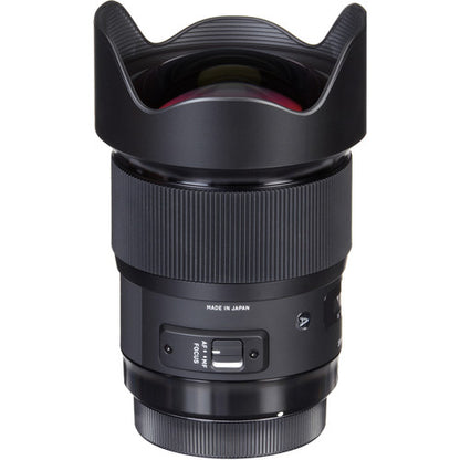 Sigma 20mm f/1.4 FX Format Wide-Angle Prime DG HSM Art Lens for Nikon F