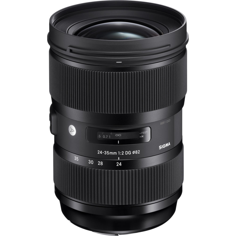 Sigma 24-35mm f/2 FX Format DG HSM Art Lens for Nikon F