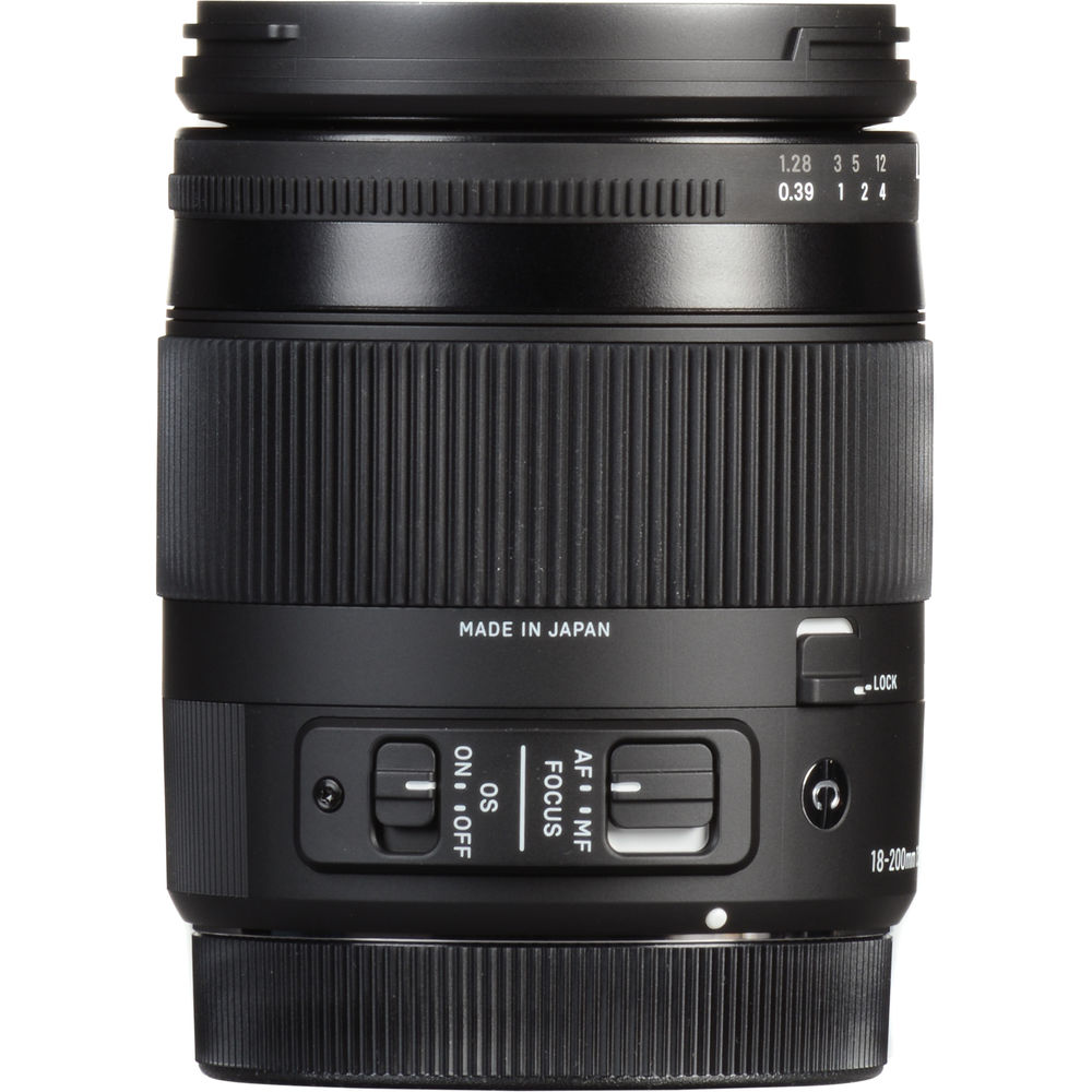 Sigma 18-200mm f/3.5-6.3 Super Multi-Layer Coating DC Macro OS HSM Contemporary Lens for Canon EF