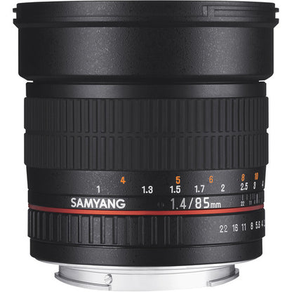 [CLEARANCE] Samyang MF 85mm f/1.4 Aspherical Lens for Nikon F with AE Chip SY85MAE-N