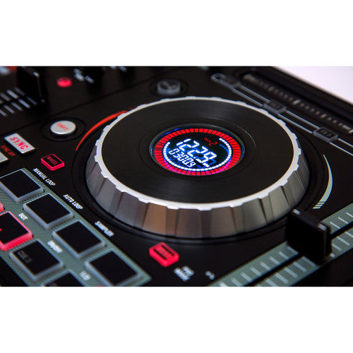 Numark Mixtrack Platinum 4-channel DJ Controller With 4-deck Layering and Hi-Res Display for Serato DJ