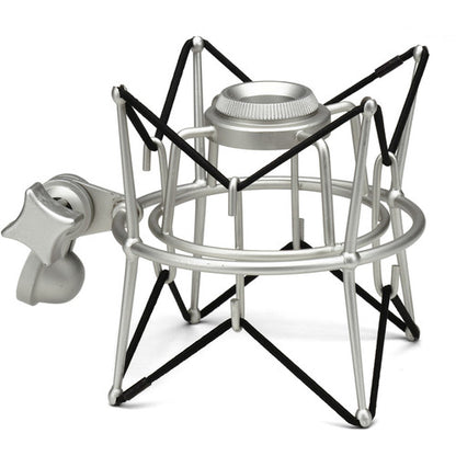 [CLEARANCE] Samson SP01 Studio Grade Spider Shock Mount for Samson C01, C03, CL7, CL8, C01U, C01U Pro, and C03U Condenser Microphones (Silver)