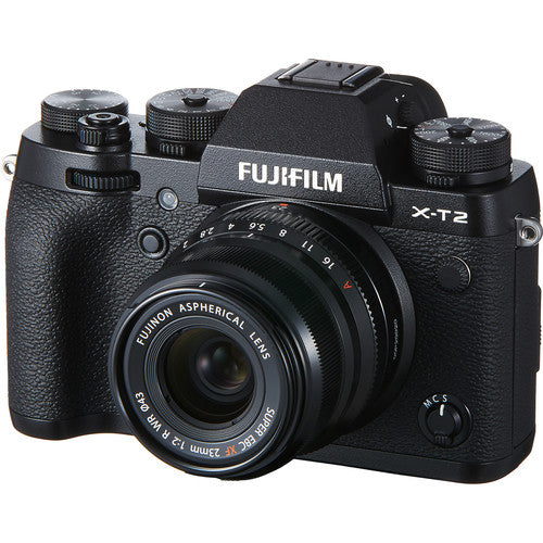 Fujifilm Fujinon XF 23mm f/2 R WR X-Mount Mirrorless Camera Lens (Black)