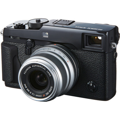 Fujifilm Fujinon XF 23mm f/2 R WR X-Mount Mirrorless Camera Lens (Silver)