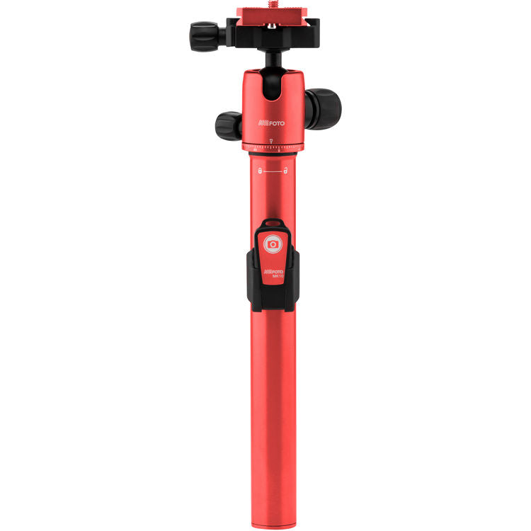 MeFOTO RoadTrip Air Tripod and Selfie Stick in One Kit Red