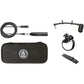 Audio Technica ATM350W Cardioid Condenser Instrument Microphone with Woodwind Mounting System (5" Gooseneck)
