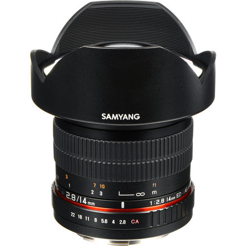 Samyang Wide Angle Prime 14mm f/2.8 ED AS IF UMC Lens Fit for Canon EF SY14M-C