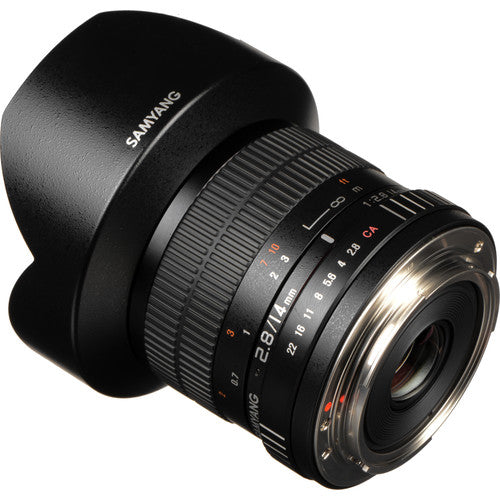 Samyang Wide Angle Prime 14mm f/2.8 ED AS IF UMC Lens Fit for Canon EF SY14M-C