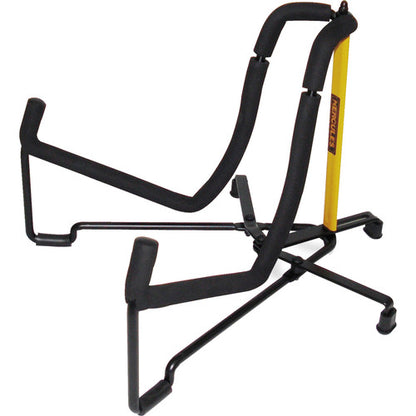 Hercules TravLite Foldable Guitar Stand Lightweight Sturdy Compact for Acoustic Guitars & Vihuelas (GS301B)