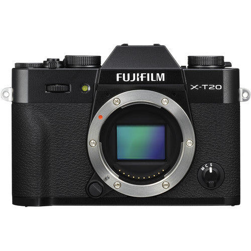 FUJIFILM X-T20 Mirrorless Digital Camera (Body Only) (Black)
