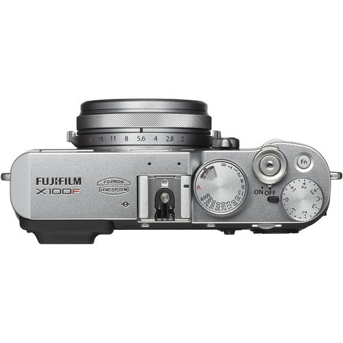 FUJIFILM X100F Digital Camera with Fujinon 23mm f/2 Fixed Lens (Silver)