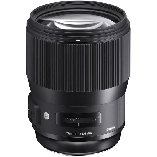 Sigma 135mm f/1.8 Hyper Sonic AF Motor, Manual Override DG HSM Art Lens for Canon EF