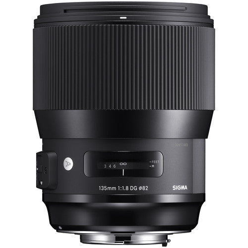 Sigma 135mm f/1.8 Hyper Sonic AF Motor, Manual Override DG HSM Art Lens for Canon EF