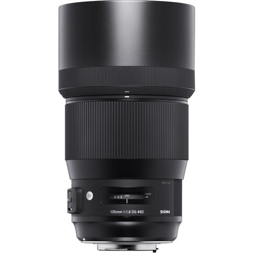 Sigma 135mm f/1.8 Hyper Sonic AF Motor, Manual Override DG HSM Art Lens for Canon EF