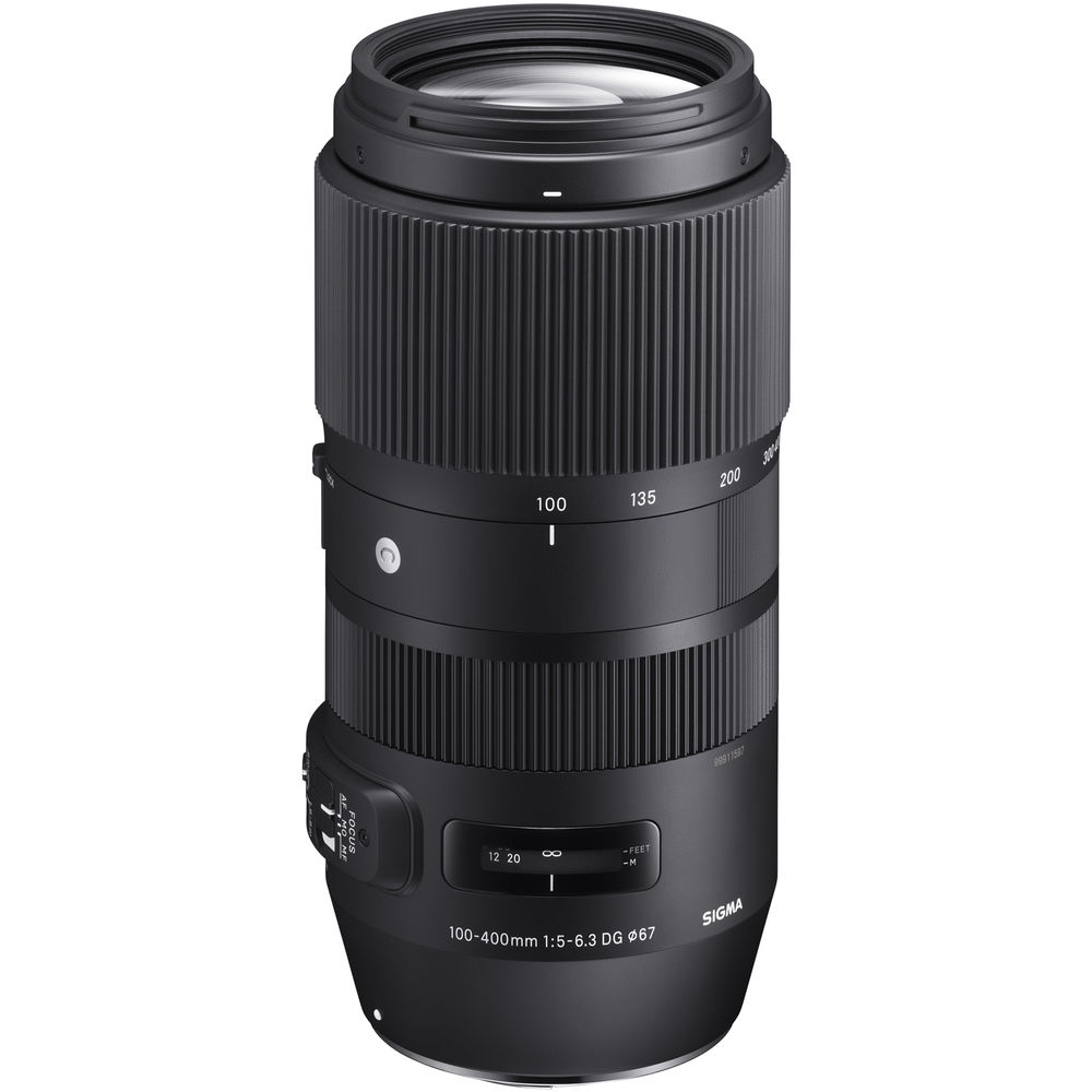 Sigma 100-400mm f/5-6.3 Contemporary DG OS HSM Telephoto Lens for Canon EF-mount Camera