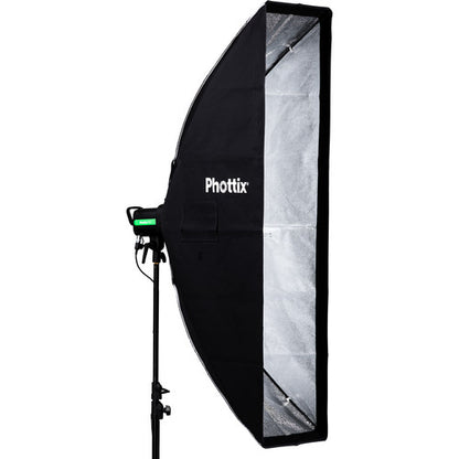 Phottix Solas Strip Softbox with Grid 35x140cm or 14x55 Inches