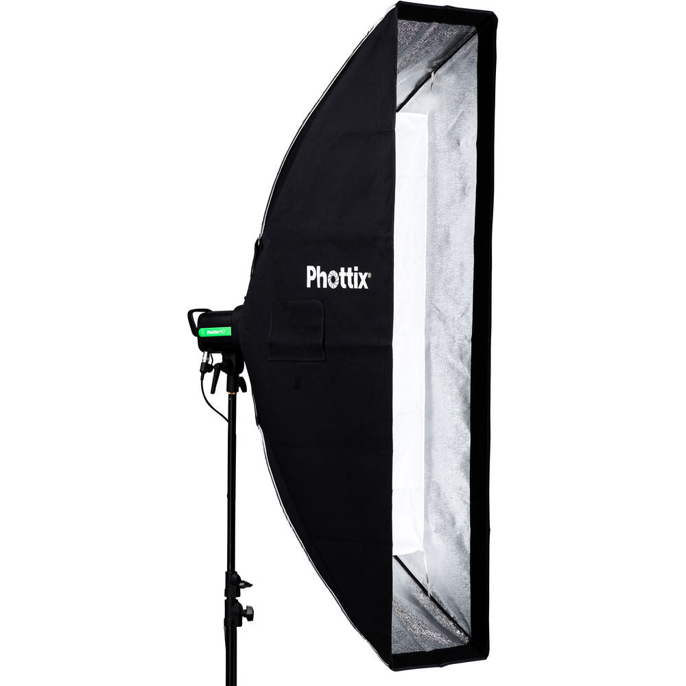 Phottix Solas Strip Softbox with Grid 35x140cm or 14x55 Inches