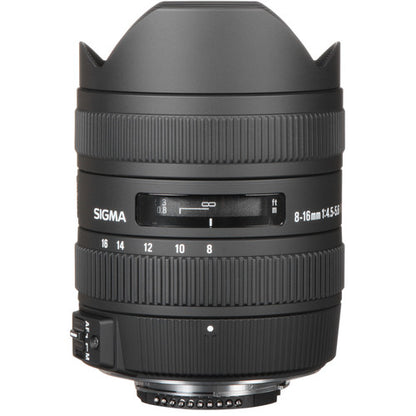 Sigma 8-16mm f/4.5-5.6 Ultra-Wide Zoom DC HSM Lens for Nikon F-mount