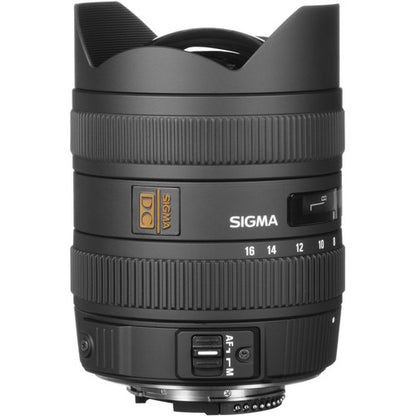 Sigma 8-16mm f/4.5-5.6 Ultra-Wide Zoom DC HSM Lens for Nikon F-mount