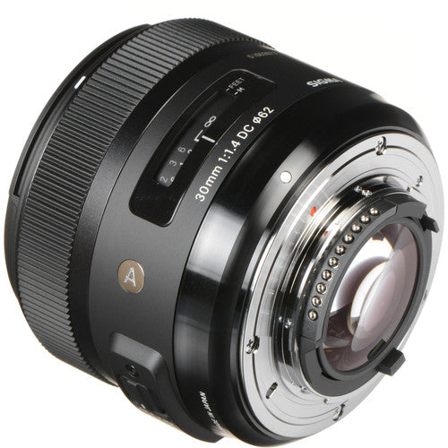 Sigma 30mm f/1.4 Hyper Sonic Motor AF System DC HSM Art Lens for Nikon F