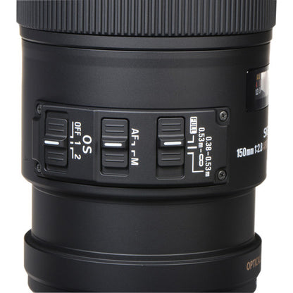Sigma 150mm f/2.8 APO Macro EX DG OS HSM Lens for Canon EF