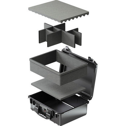 Pelican TrekPak Divider Kit with Locking Pin Function, Foam and Plastic Material for Pelican 1535 Air Case | Model - 1535