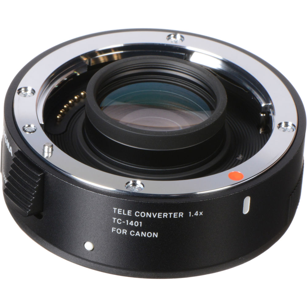 Sigma TC-1401 1.4x Teleconverter AF Operates at up to f/8 for Canon EF