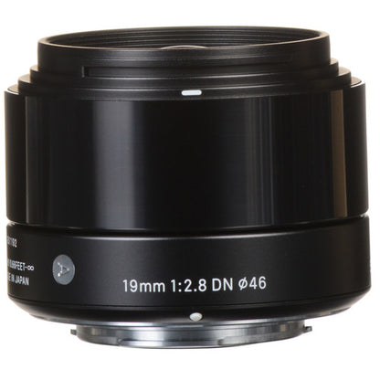 [CLEARANCE] Sigma 19mm f/2.8 DN Art Lens  for Micro Four Thirds (Black)