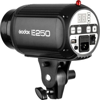 [CLEARANCE] Godox E250 Professional Studio Daylight Flash Head with up to 5600k Color Temperature