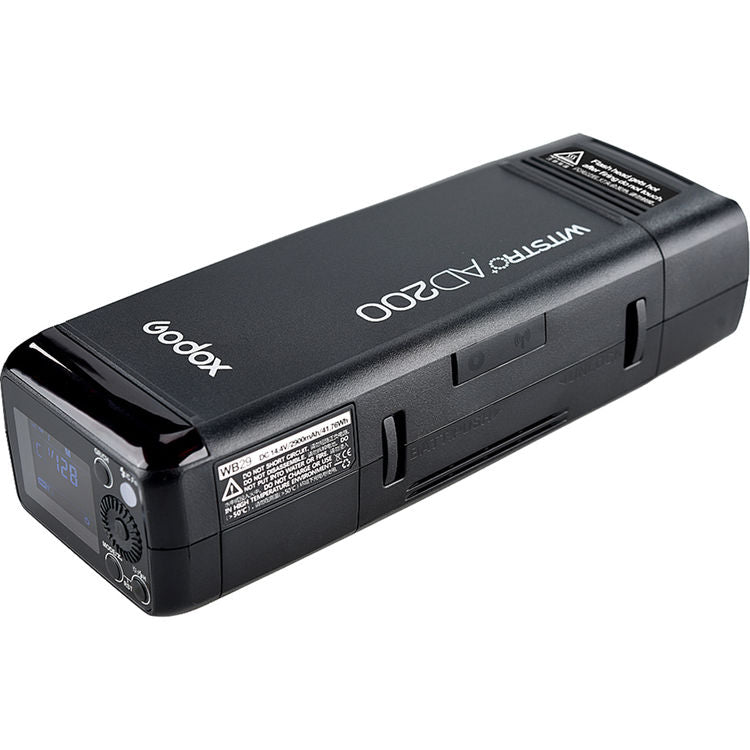 Godox AD200 TTL 2.4G HSS 1/8000s Pocket Flash Light Double Head 200Ws with 2900mAh
