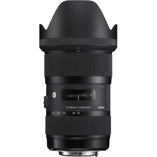 Sigma 18-35mm f/1.8 Hyper Sonic Motor AF System DC HSM Art Lens for Canon EF