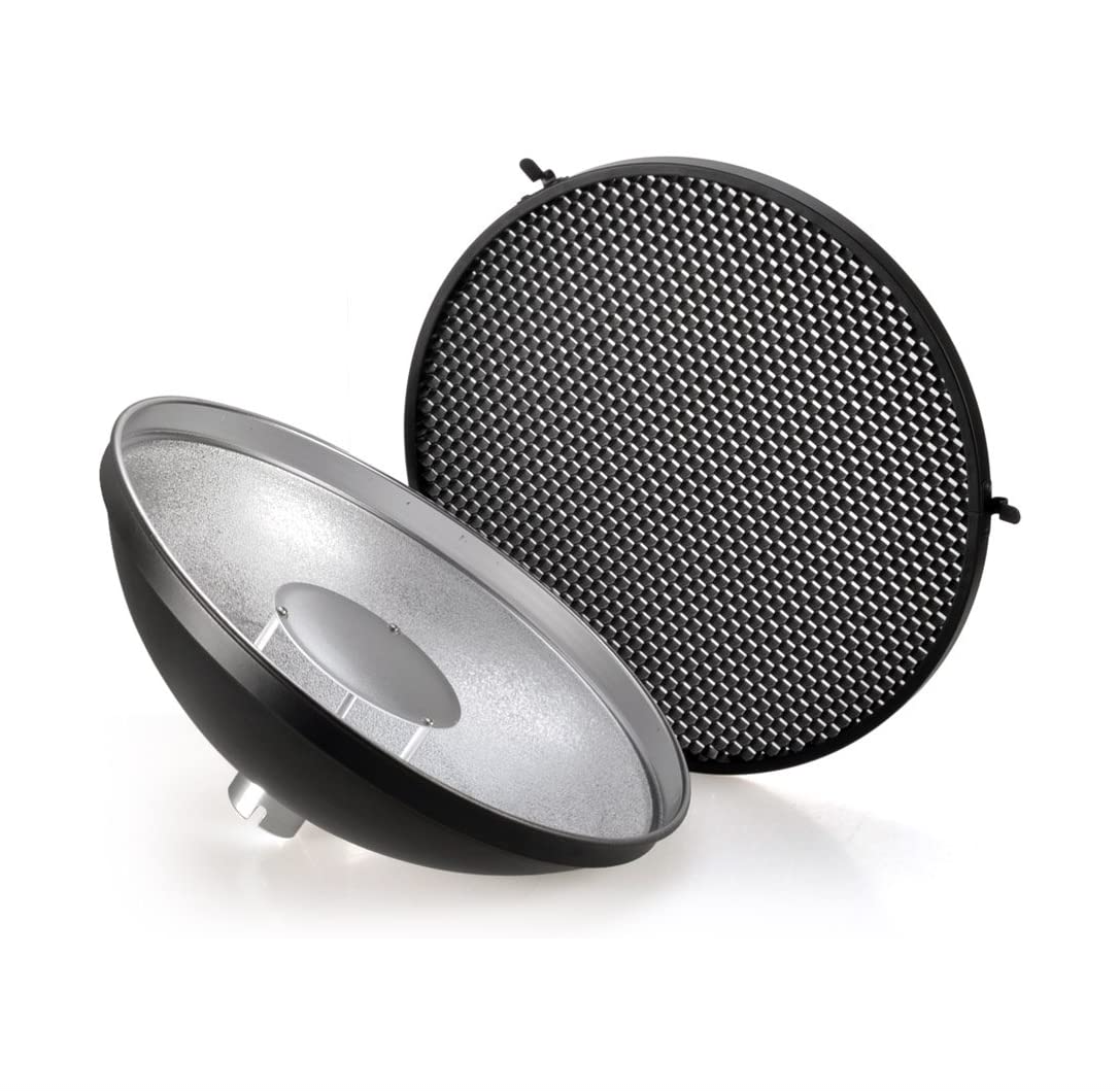 Godox AD-S3 Beauty Dish Reflector with Grid AD-S4 for WITSTRO Speedlite Flash AD180 AD360 AD200