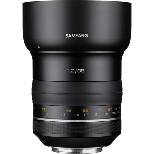 Samyang XP 85mm f/1.2 AE Prime Lens for Canon EF Mount DSLR Cameras | SYXP85-C