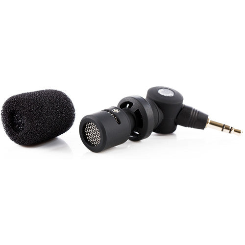 Saramonic SR-XM1Ultra Compact Broadcast Quality Omnidirectional Condenser Mini Microphone for Cameras, DJI Osmo, GoPro 7 6 5 3.5mm TRS