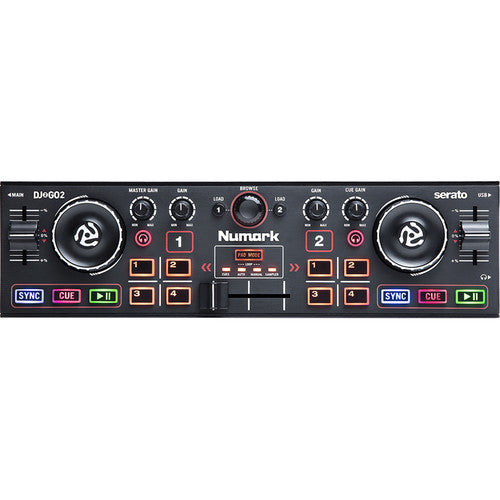 Numark DJ2GO2 Pocket DJ Controller with Audio Interface