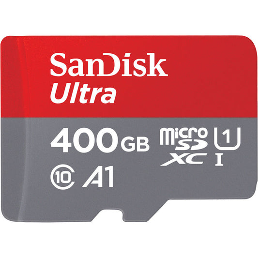 SanDisk Ultra 400GB A1 Micro SD Card SDSQUAR-400G w/Adapter (100mb/s)