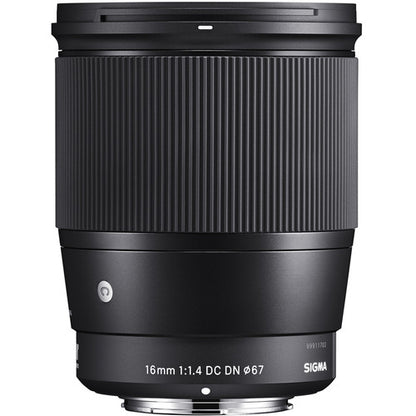Sigma 16mm f/1.4 DC DN Contemporary Lens for Sony E-Mount Lens/ APS-C Format