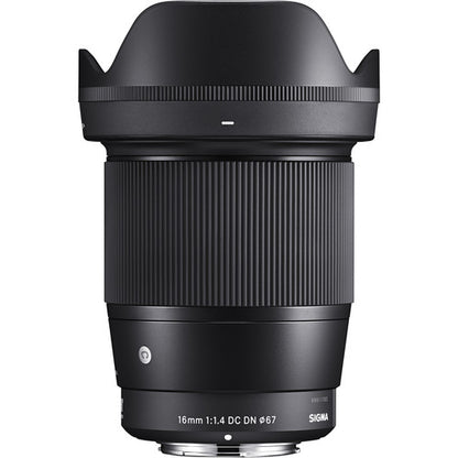 Sigma 16mm f/1.4 DC DN Contemporary Lens for Sony E-Mount Lens/ APS-C Format