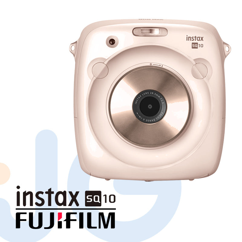 Fujifilm Instax Square SQ10 Hybrid Instant Camera Black and Beige