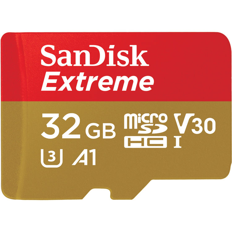 SanDisk Extreme Micro SD Card 32GB UHS-I SDHC Class 10, 100mb/s and 667x Read and Write Speed without Adapter | Model - SDSQAF-032G-GN6MN