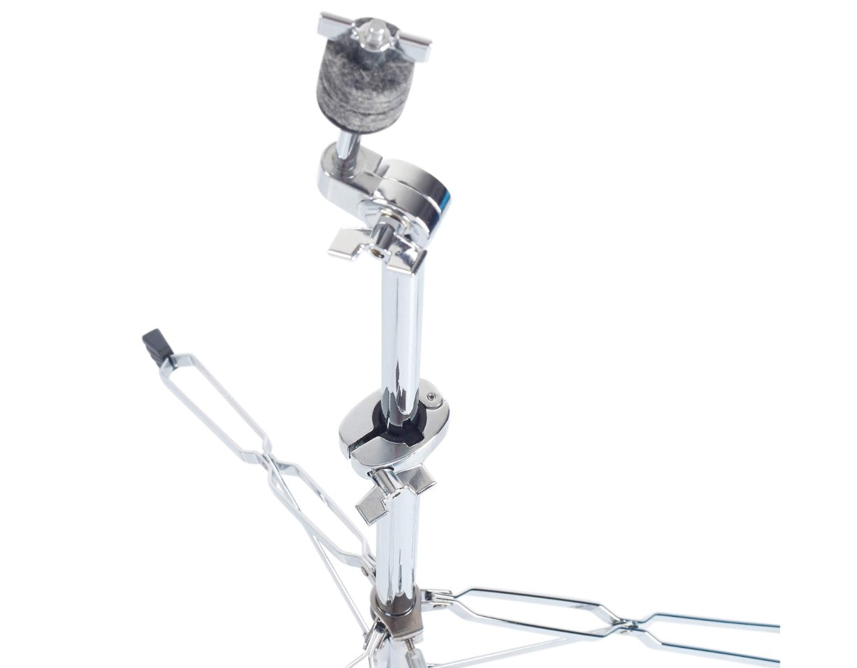 Gibraltar RK110 Rock Straight Cymbal Stand Double-Braced Tripod with up to 41" Height and Geared Cymbals Tilter for Drum Gigs