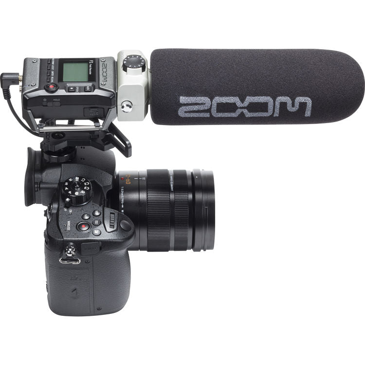  Zoom F1 Field Recorder with Shotgun Microphone
