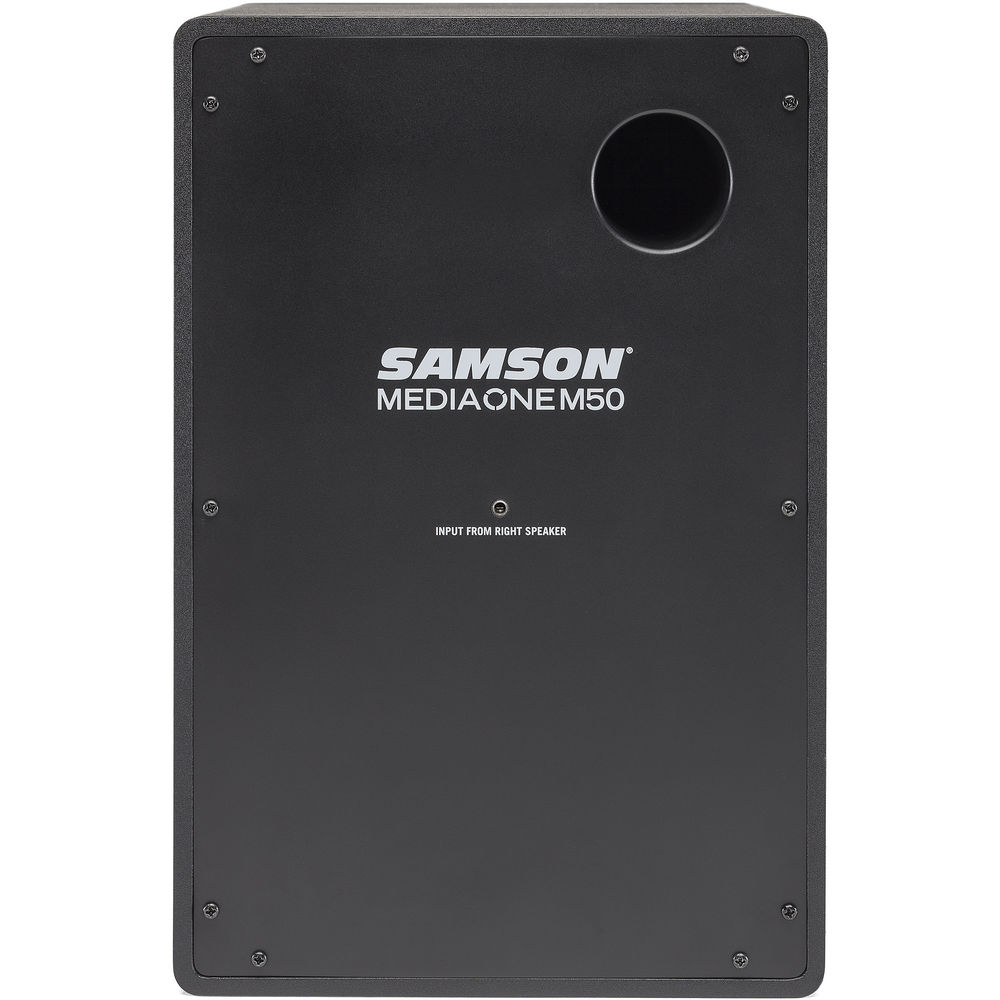 Samson MediaOne M50 Powered Studio Monitors Speaker for Video Editing Gaming Livestreaming, Music Recording