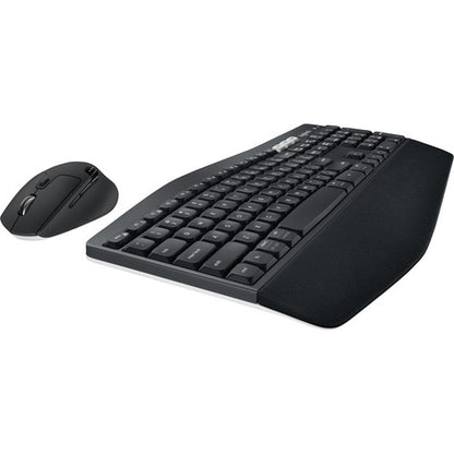 Logitech MK850 Wireless Keyboard and Mouse Combo Bundle Bluetooth Set with Palm Rest for Home or Office Desktop PC, Laptop, Phone, and Tablet