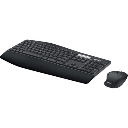 Logitech MK850 Wireless Keyboard and Mouse Combo Bundle Bluetooth Set with Palm Rest for Home or Office Desktop PC, Laptop, Phone, and Tablet
