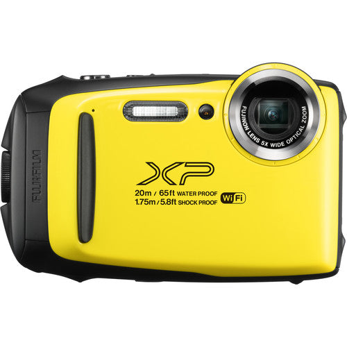 FUJIFILM FinePix XP130 Digital Camera with 28-140mm Fixed Lens (Yellow)
