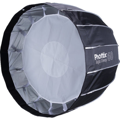 [CLEARANCE] Phottix PH82723 Raja Deep Parabolic Quick Folding Softbox with Grid 60cm or 24 Inches