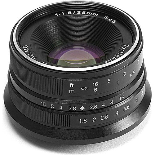 7Artisans Photoelectric 25mm f/1.8 Multi-Layer Coating Lens for Fujifilm X-Mount