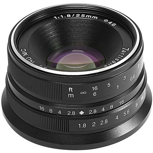 7Artisans Photoelectric 25mm f/1.8 Lens for Panasonic/Olympus Micro Four Thirds